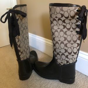 Coach Rain Boots